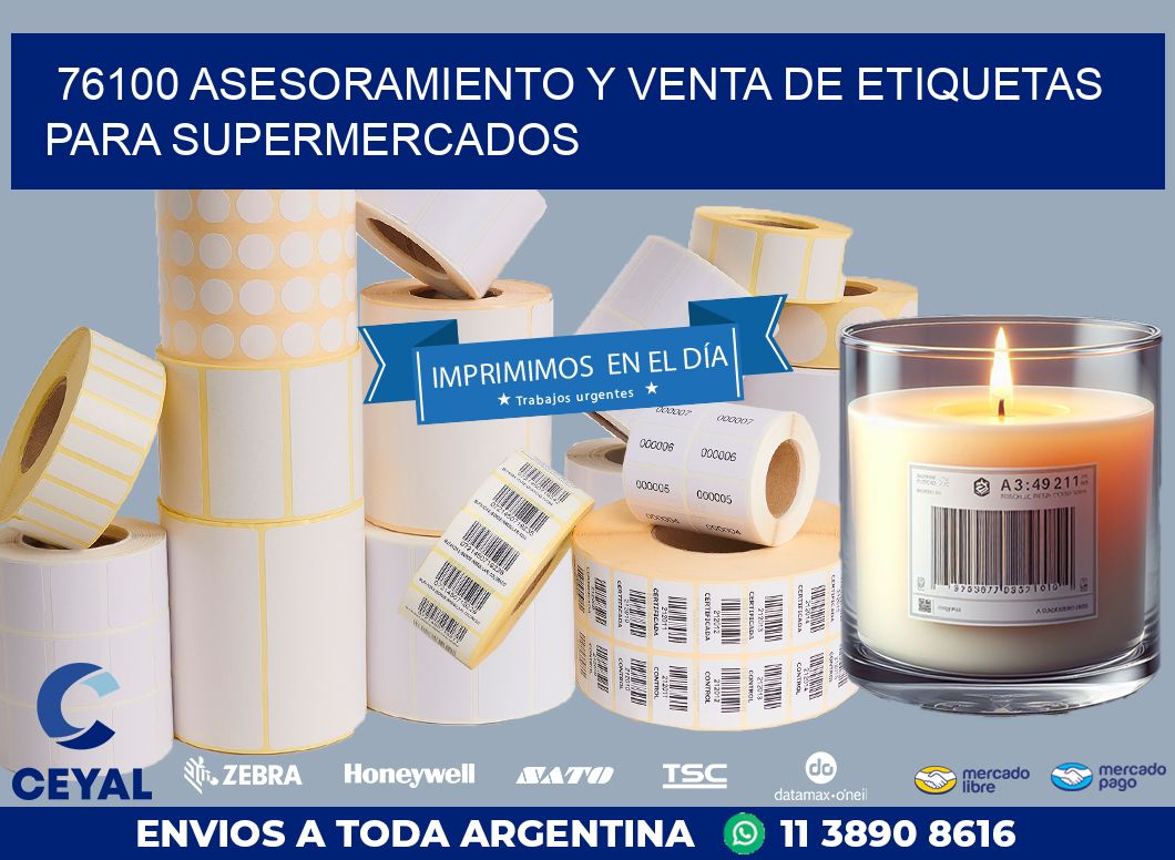 76100 ASESORAMIENTO Y VENTA DE ETIQUETAS PARA SUPERMERCADOS