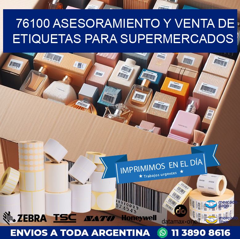 76100 ASESORAMIENTO Y VENTA DE ETIQUETAS PARA SUPERMERCADOS