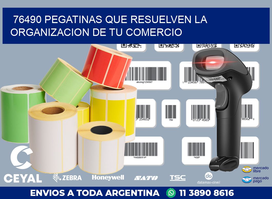 76490 PEGATINAS QUE RESUELVEN LA ORGANIZACION DE TU COMERCIO