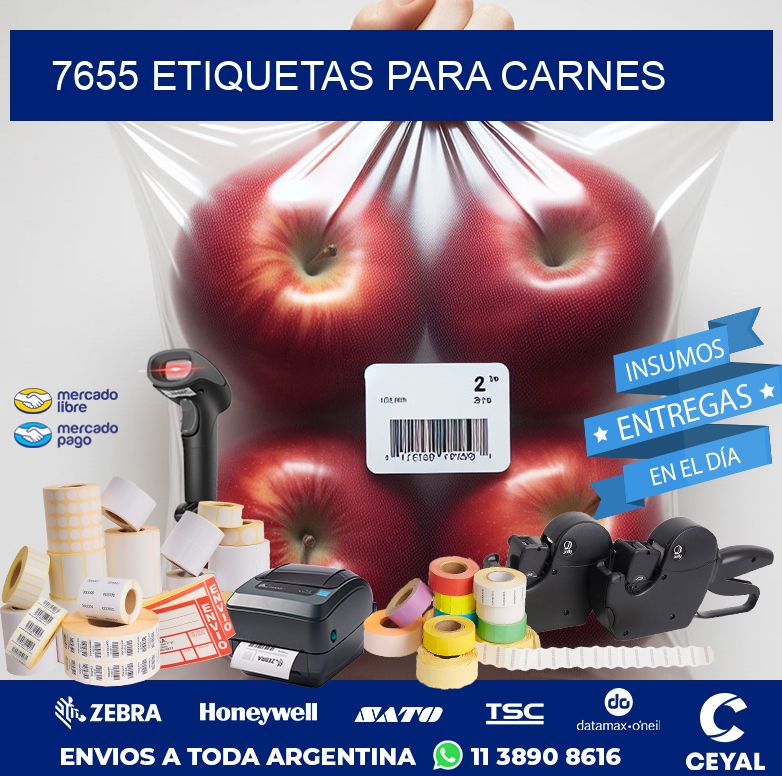 7655 ETIQUETAS PARA CARNES