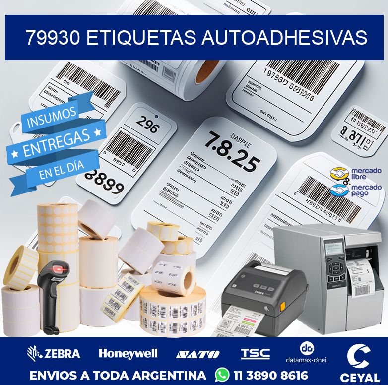 79930 ETIQUETAS AUTOADHESIVAS