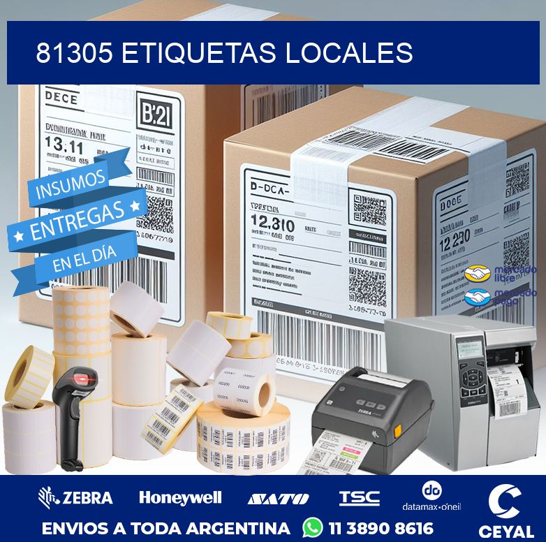 81305 ETIQUETAS LOCALES