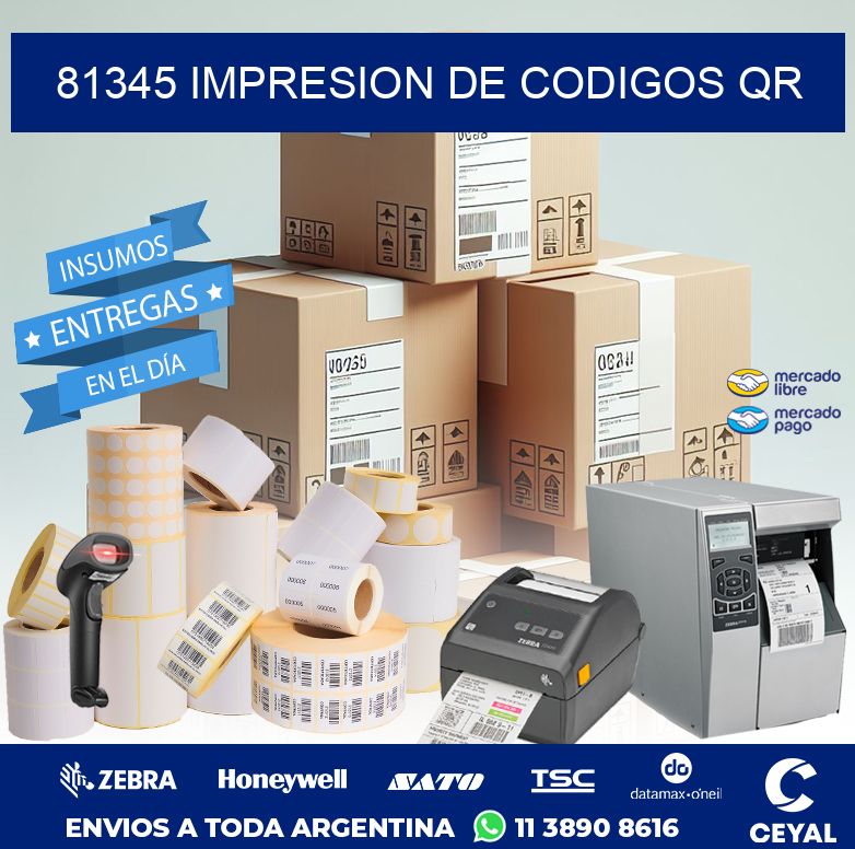 81345 IMPRESION DE CODIGOS QR