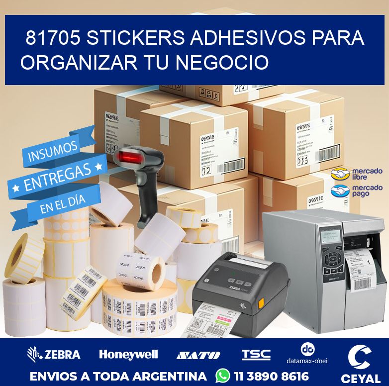 81705 STICKERS ADHESIVOS PARA ORGANIZAR TU NEGOCIO