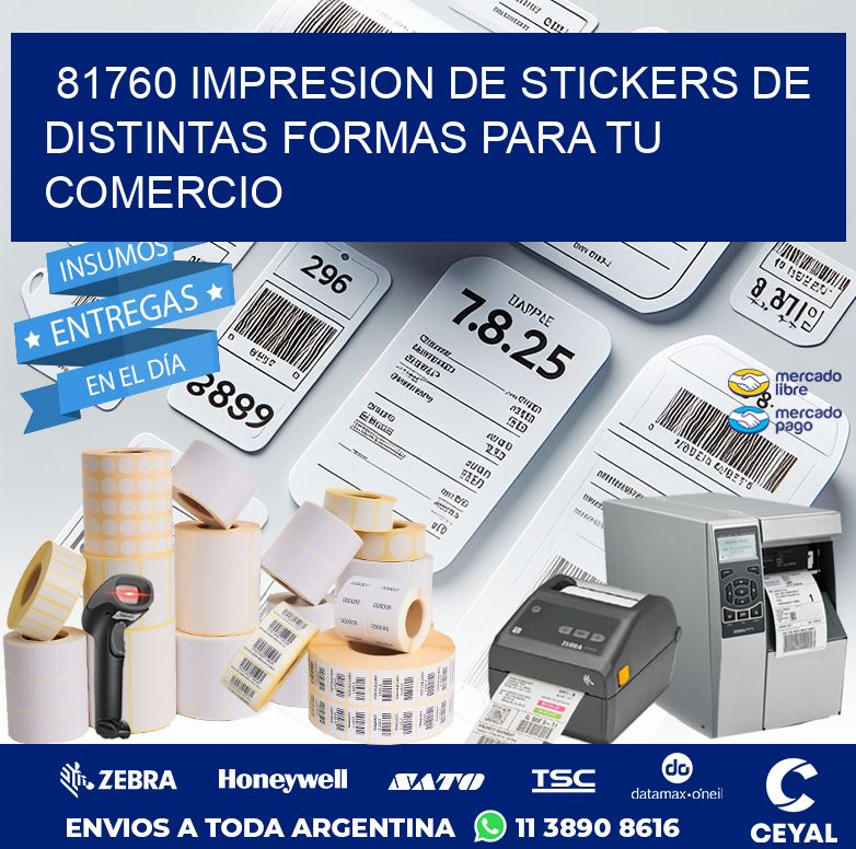 81760 IMPRESION DE STICKERS DE DISTINTAS FORMAS PARA TU COMERCIO