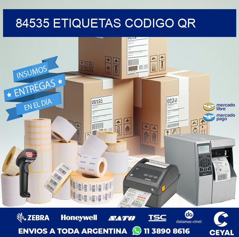 84535 ETIQUETAS CODIGO QR
