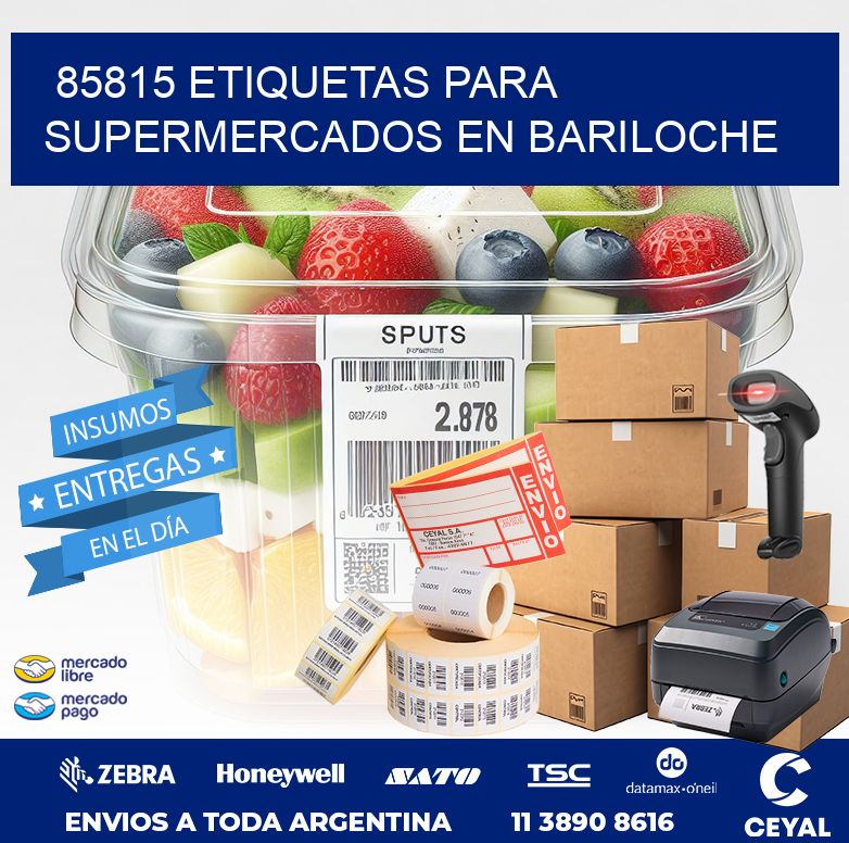 85815 ETIQUETAS PARA SUPERMERCADOS EN BARILOCHE