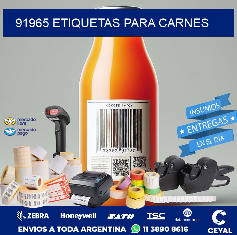91965 ETIQUETAS PARA CARNES