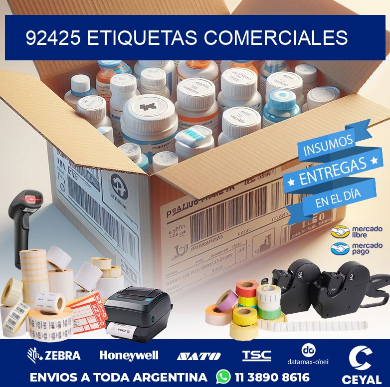 92425 ETIQUETAS COMERCIALES