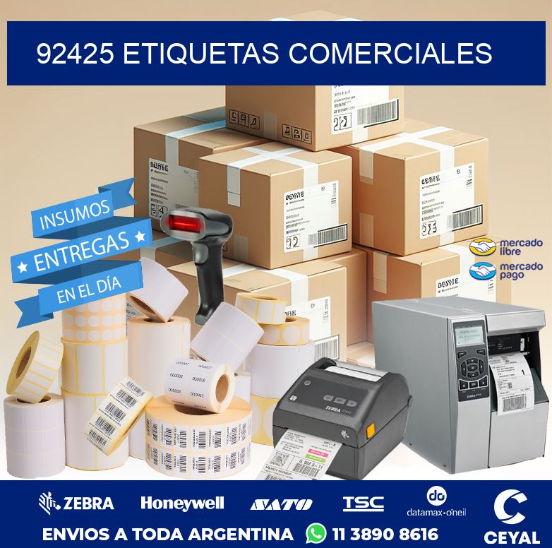 92425 ETIQUETAS COMERCIALES