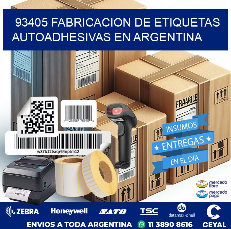 93405 FABRICACION DE ETIQUETAS AUTOADHESIVAS EN ARGENTINA