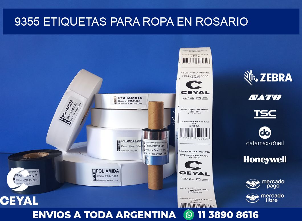 9355 ETIQUETAS PARA ROPA EN ROSARIO