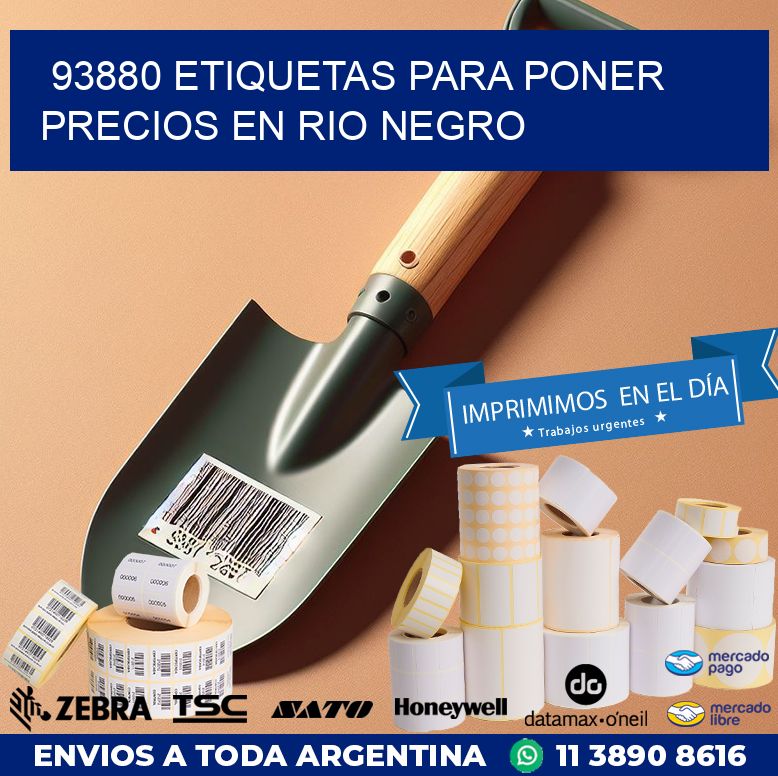 93880 ETIQUETAS PARA PONER PRECIOS EN RIO NEGRO