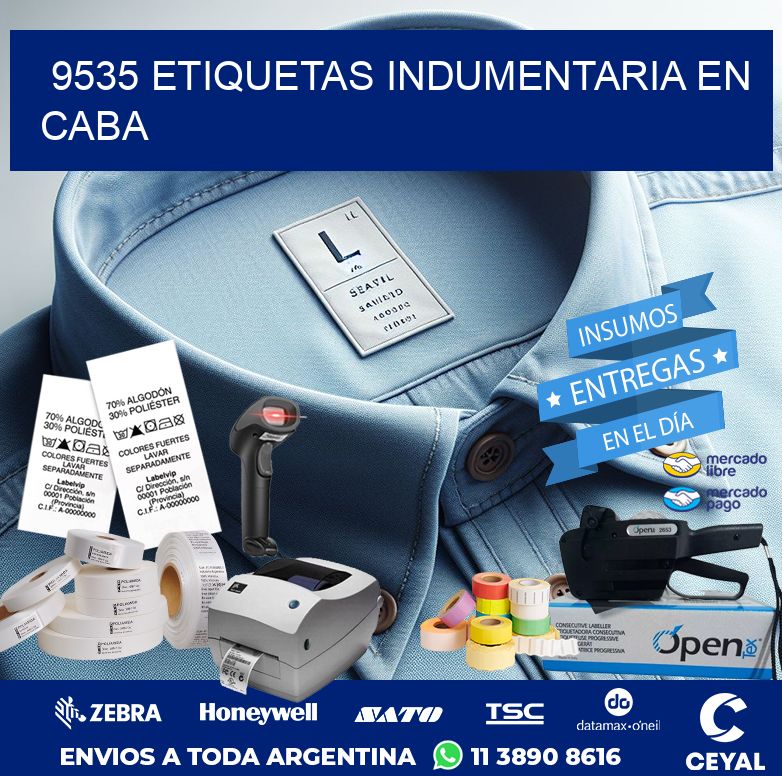 9535 ETIQUETAS INDUMENTARIA EN CABA
