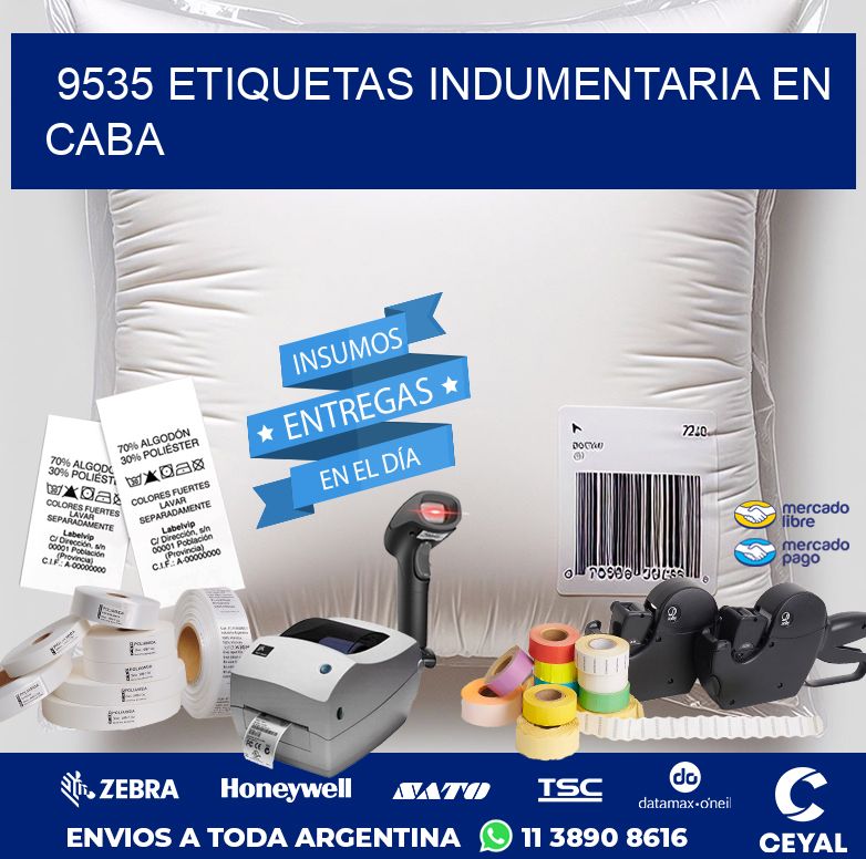 9535 ETIQUETAS INDUMENTARIA EN CABA