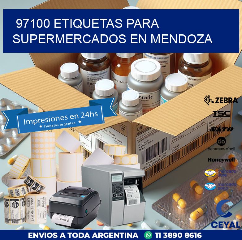 97100 ETIQUETAS PARA SUPERMERCADOS EN MENDOZA