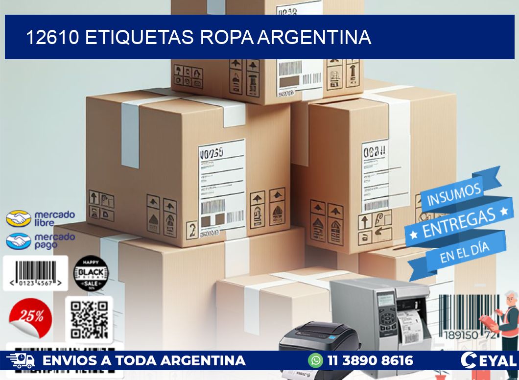 12610 ETIQUETAS ROPA ARGENTINA