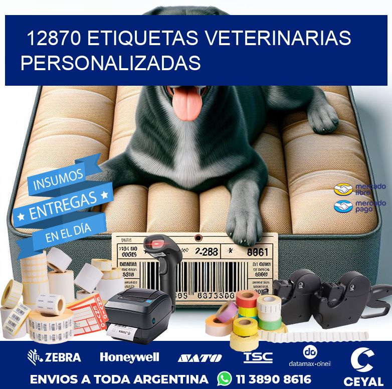 12870 ETIQUETAS VETERINARIAS PERSONALIZADAS