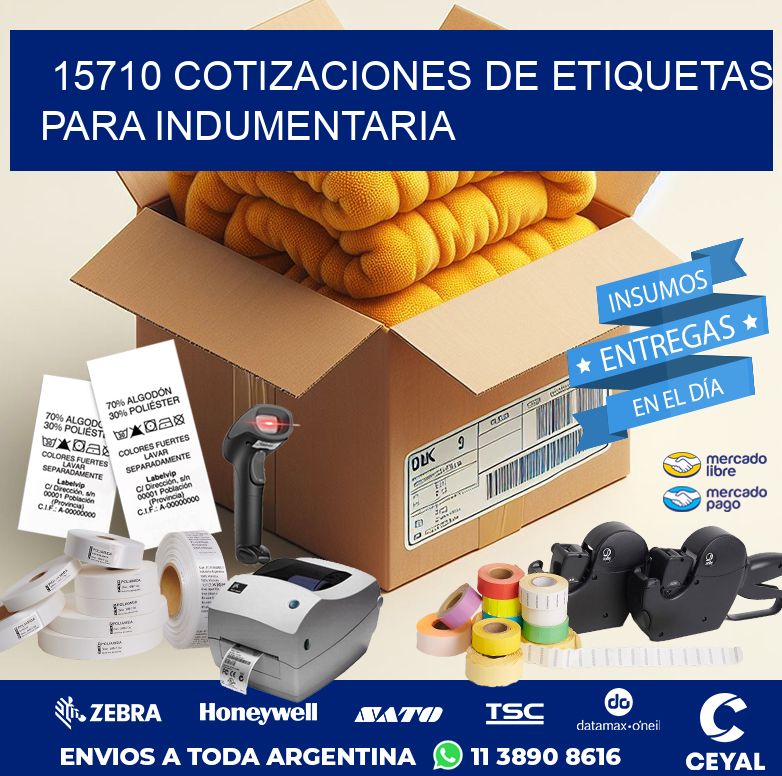 15710 COTIZACIONES DE ETIQUETAS PARA INDUMENTARIA