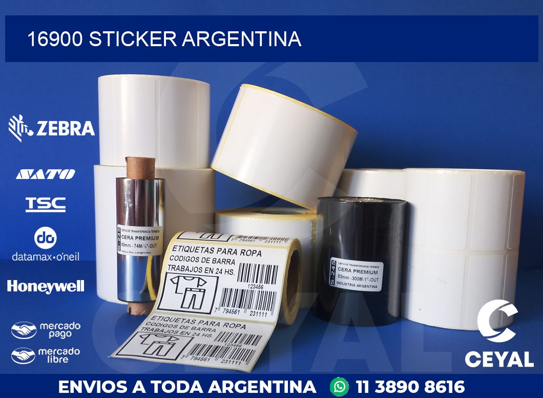 16900 Sticker Argentina
