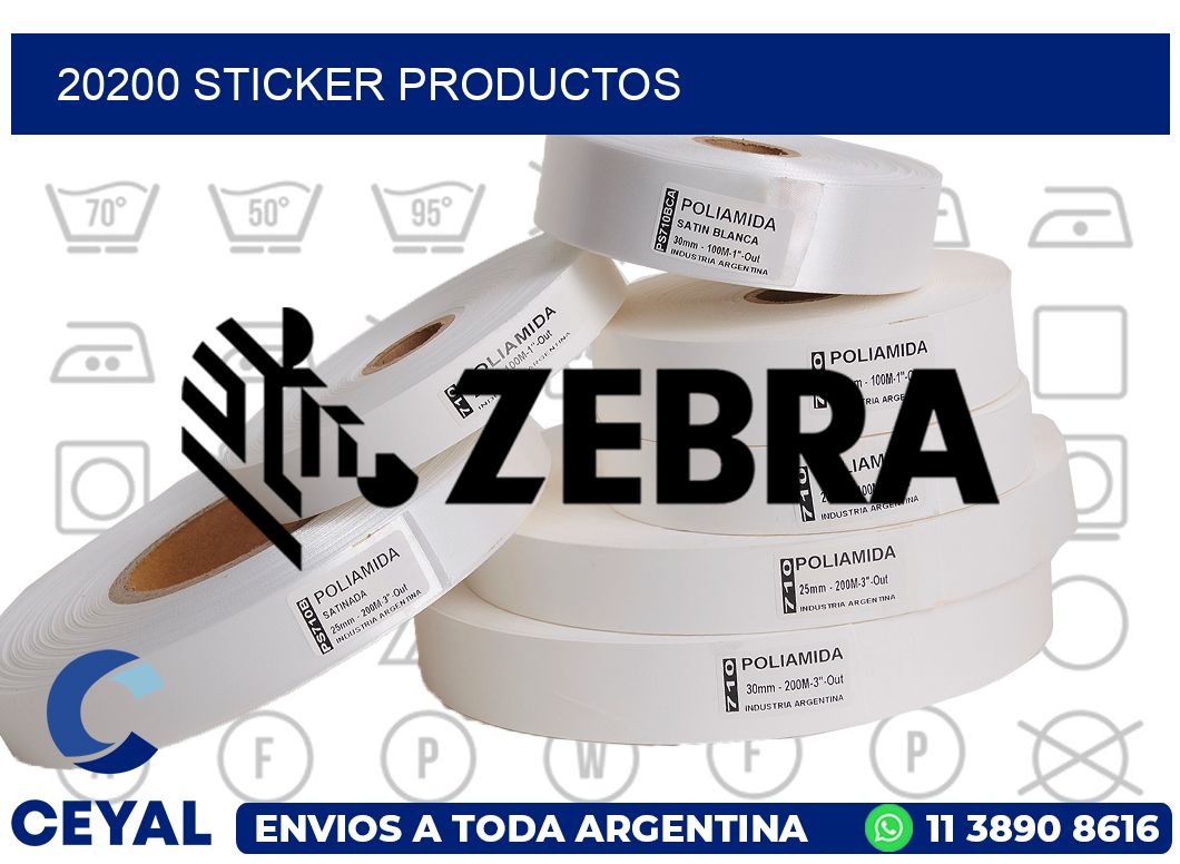 20200 Sticker productos
