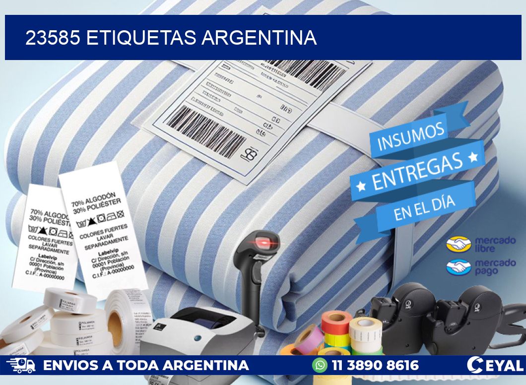 23585 ETIQUETAS ARGENTINA