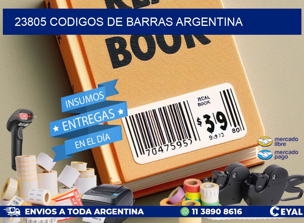 23805 CODIGOS DE BARRAS ARGENTINA