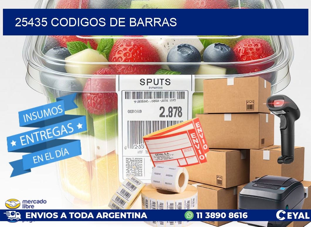 25435 codigos de barras