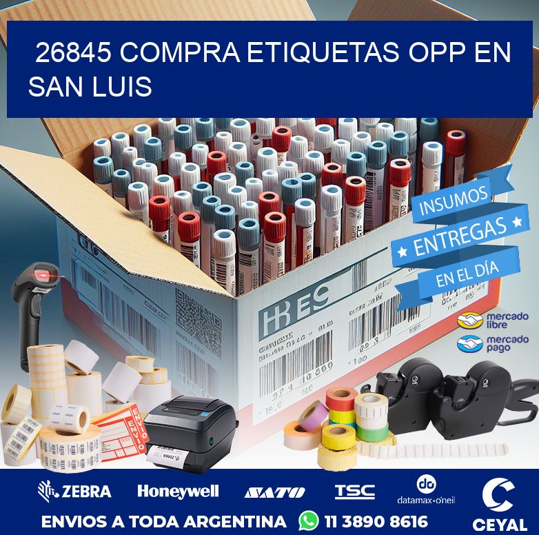 26845 COMPRA ETIQUETAS OPP EN SAN LUIS