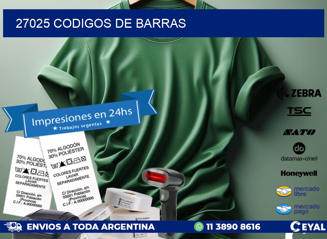 27025 codigos de barras