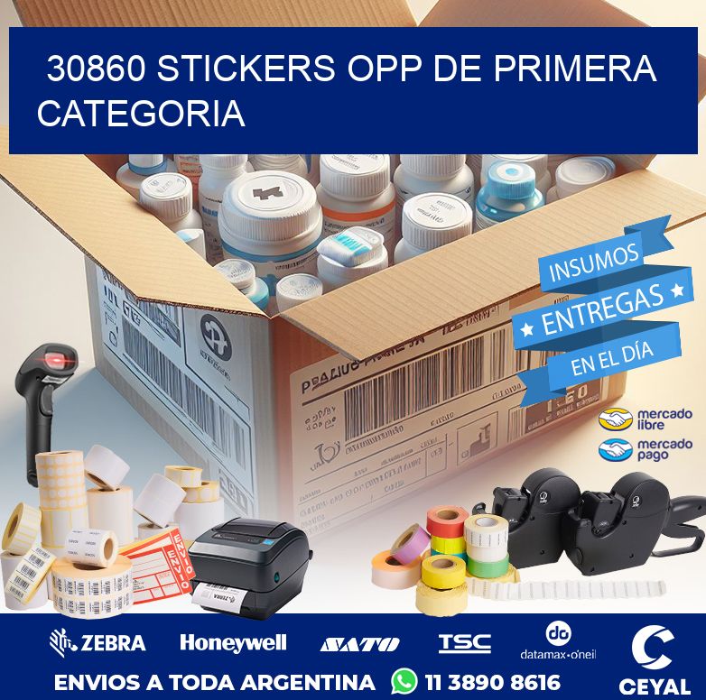 30860 STICKERS OPP DE PRIMERA CATEGORIA