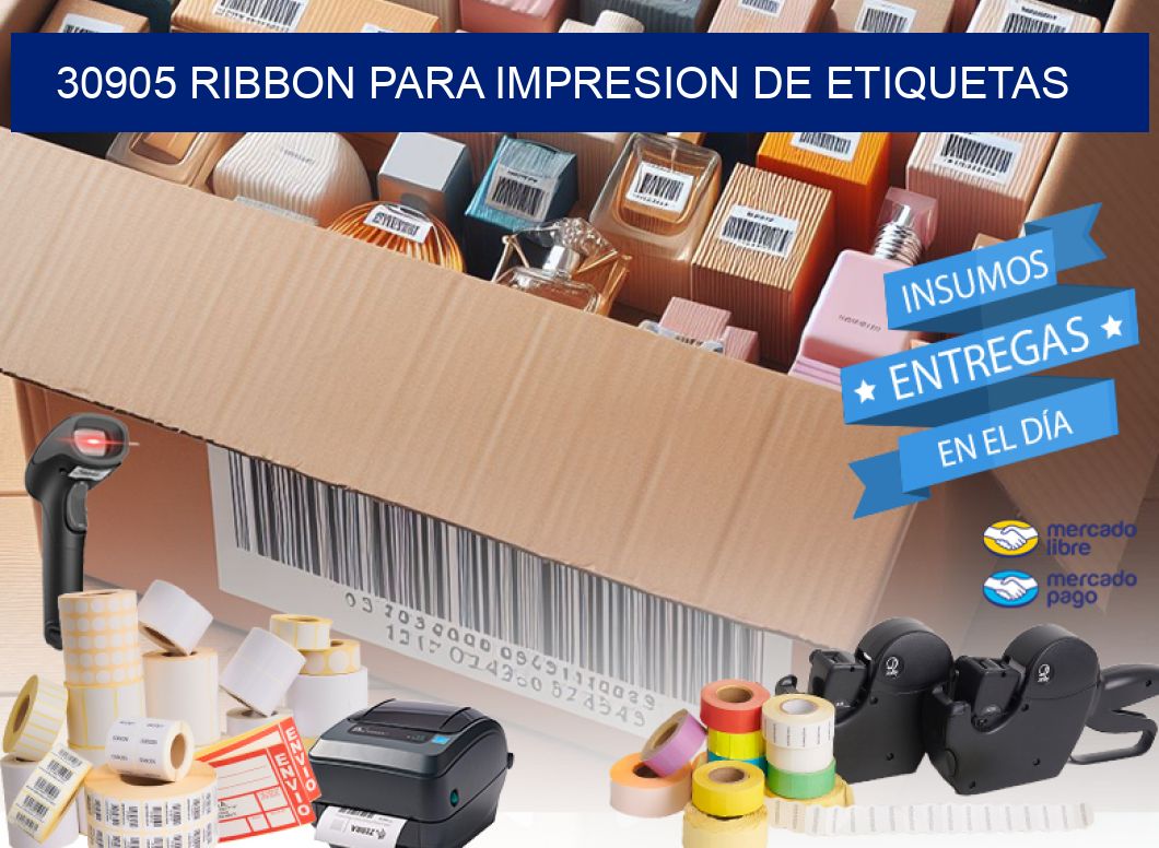 30905 RIBBON PARA IMPRESION DE ETIQUETAS