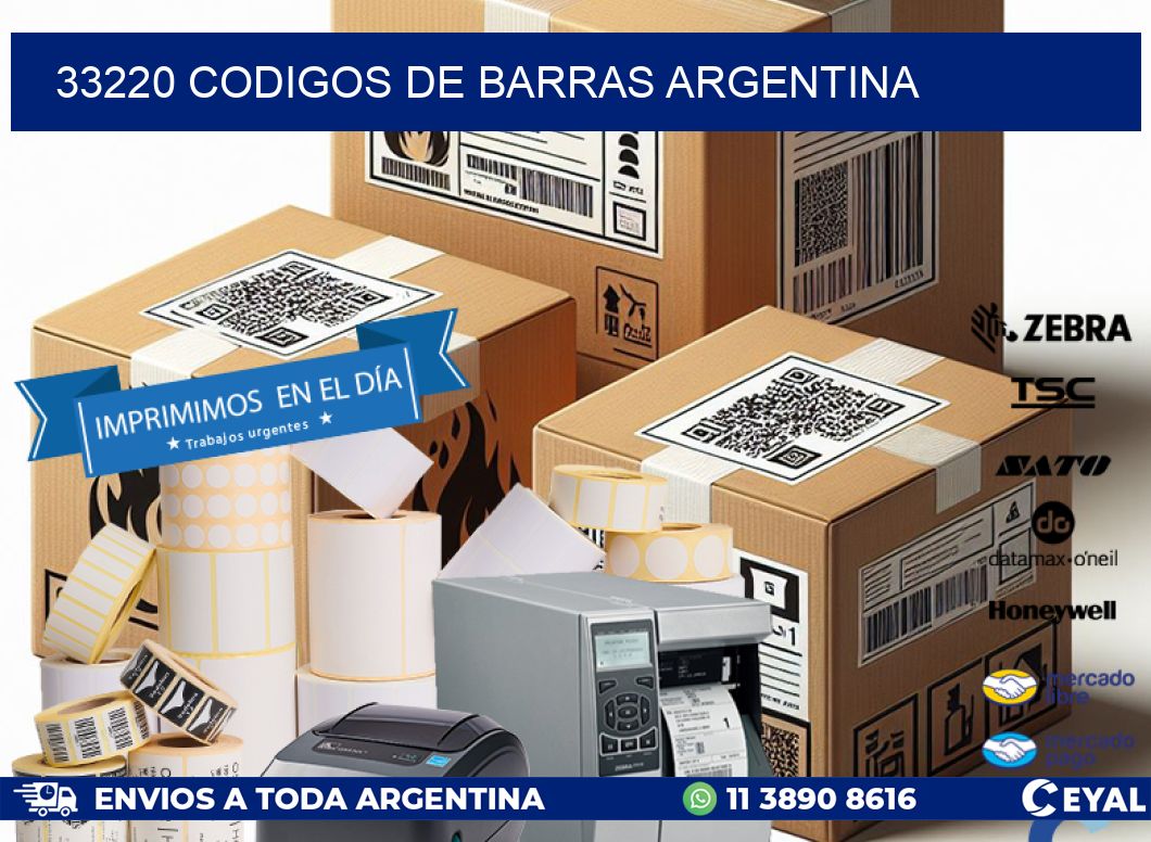 33220 CODIGOS DE BARRAS ARGENTINA