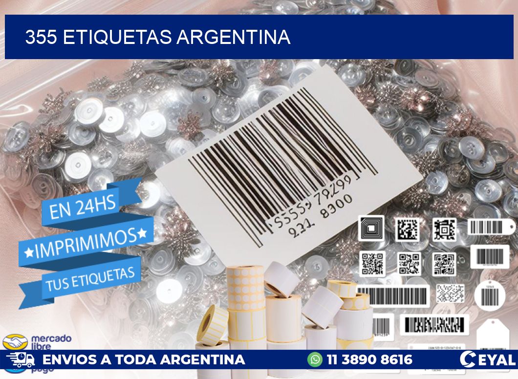 355 ETIQUETAS ARGENTINA