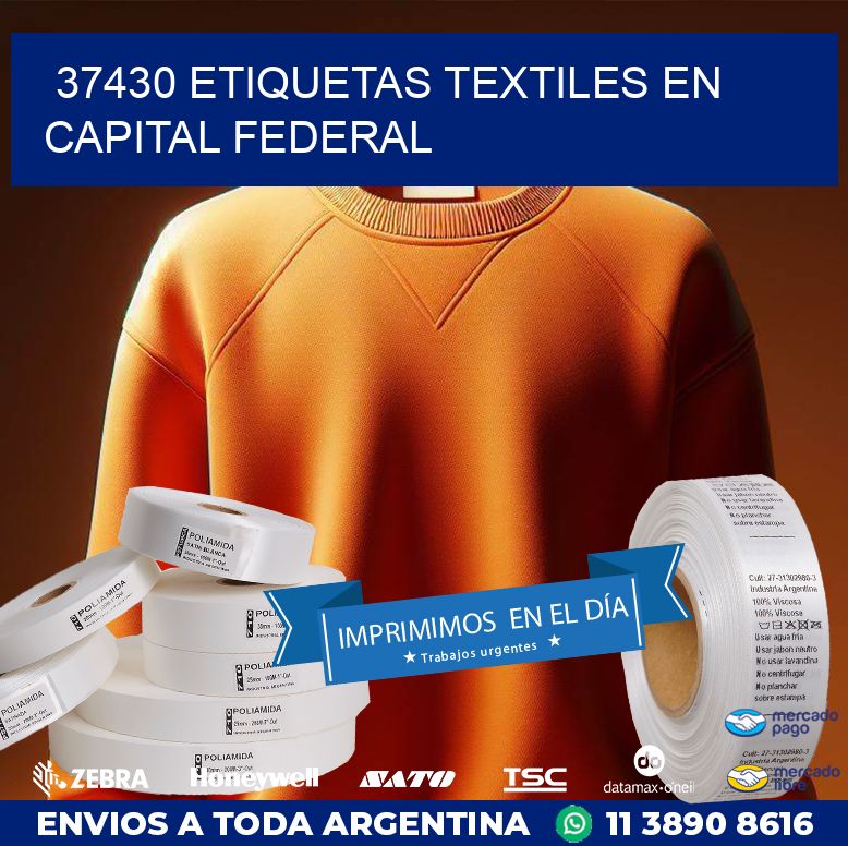 37430 ETIQUETAS TEXTILES EN CAPITAL FEDERAL