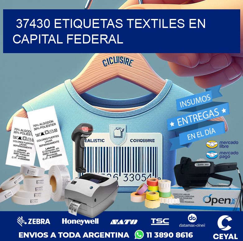 37430 ETIQUETAS TEXTILES EN CAPITAL FEDERAL