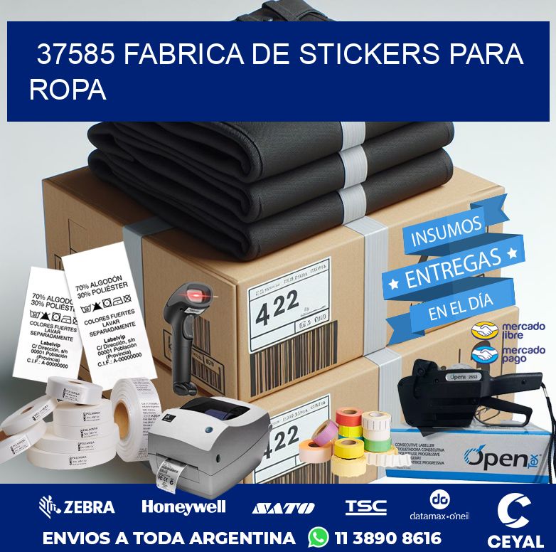 37585 FABRICA DE STICKERS PARA ROPA