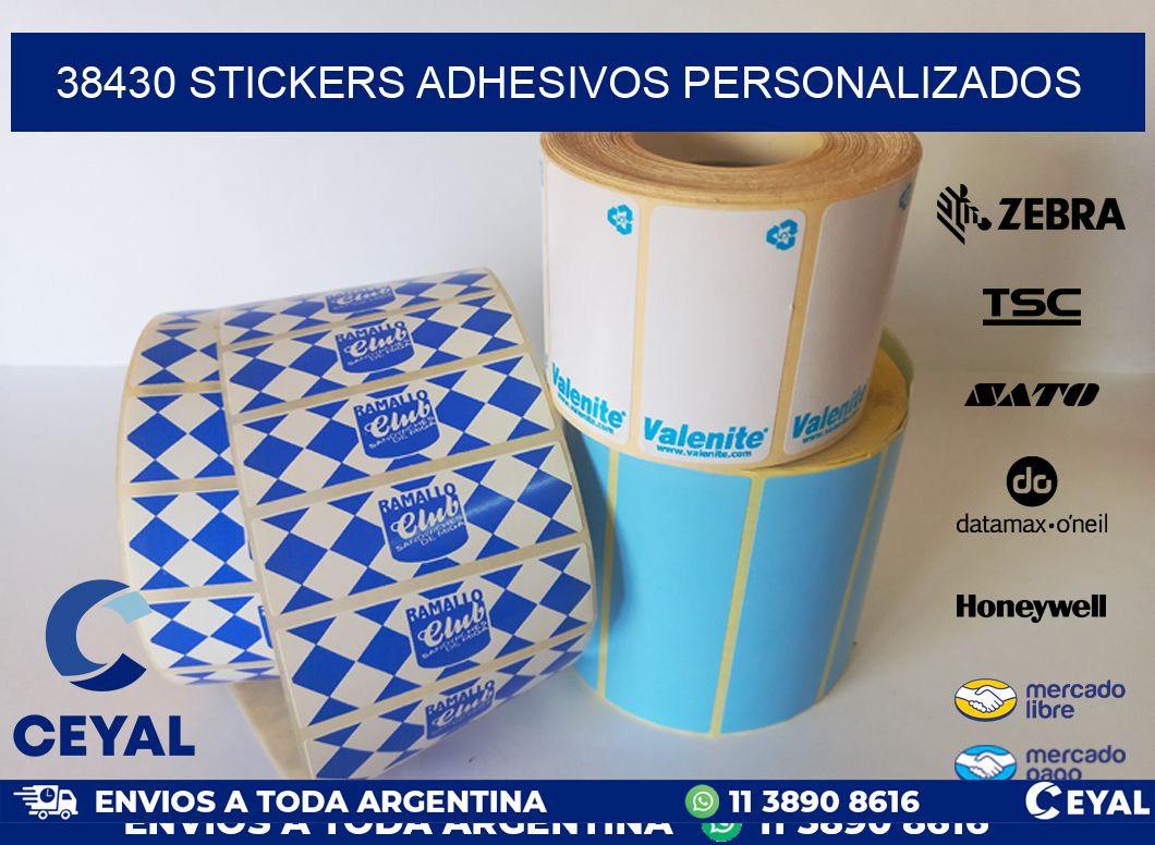 38430 stickers adhesivos personalizados