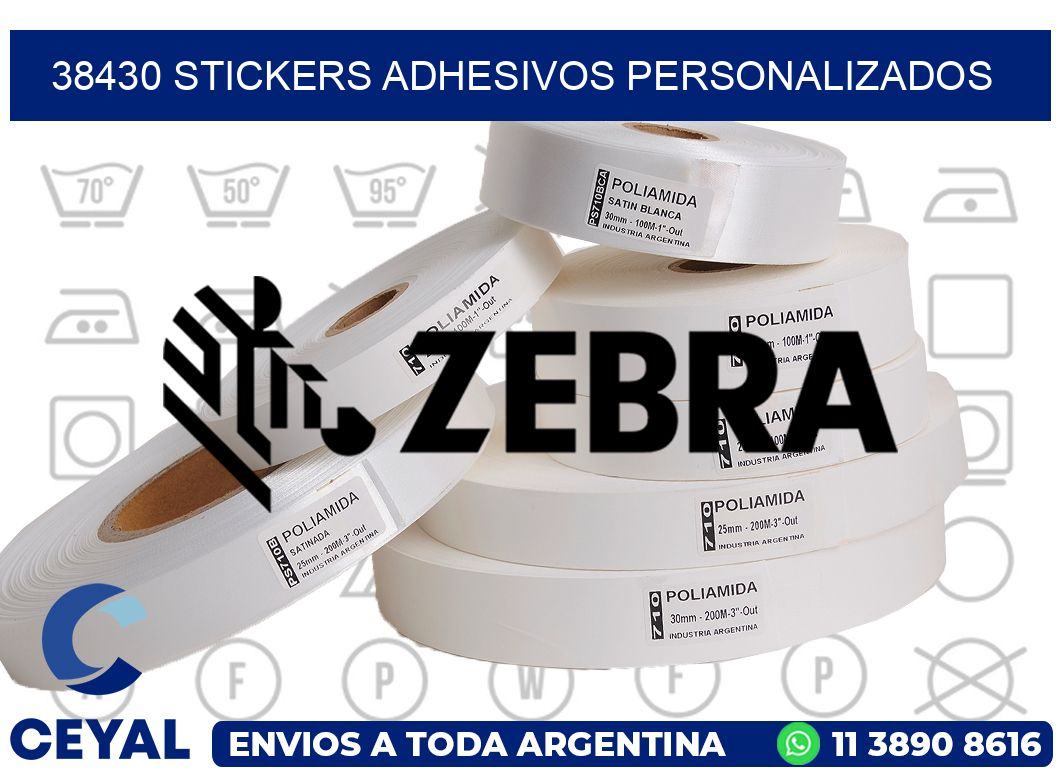38430 stickers adhesivos personalizados