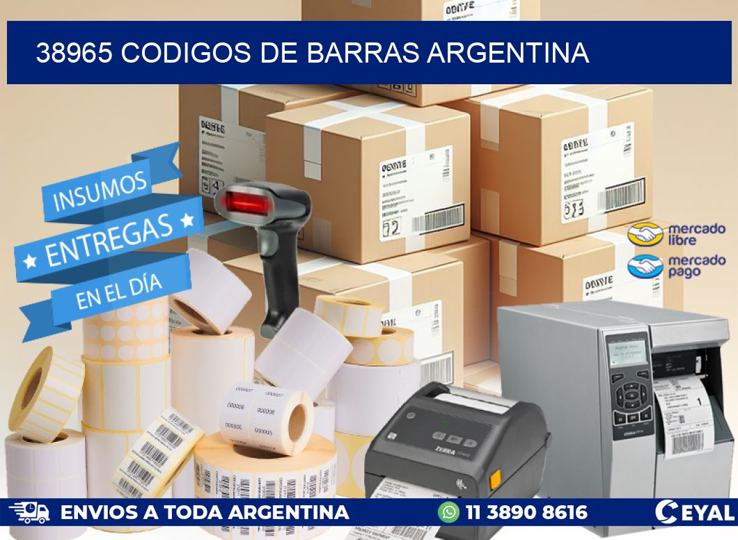 38965 CODIGOS DE BARRAS ARGENTINA