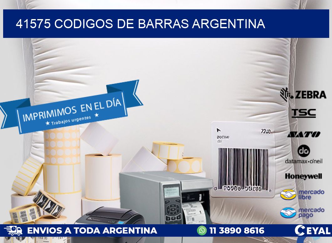41575 CODIGOS DE BARRAS ARGENTINA