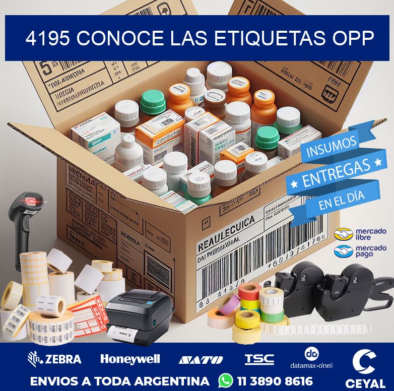 4195 CONOCE LAS ETIQUETAS OPP