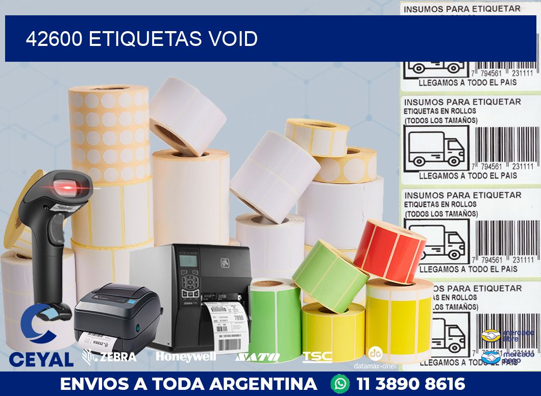 42600 ETIQUETAS VOID