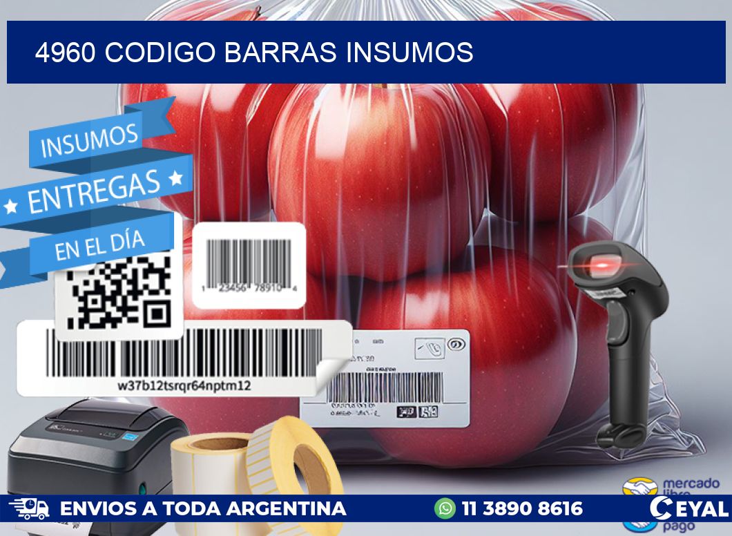 4960 CODIGO BARRAS INSUMOS