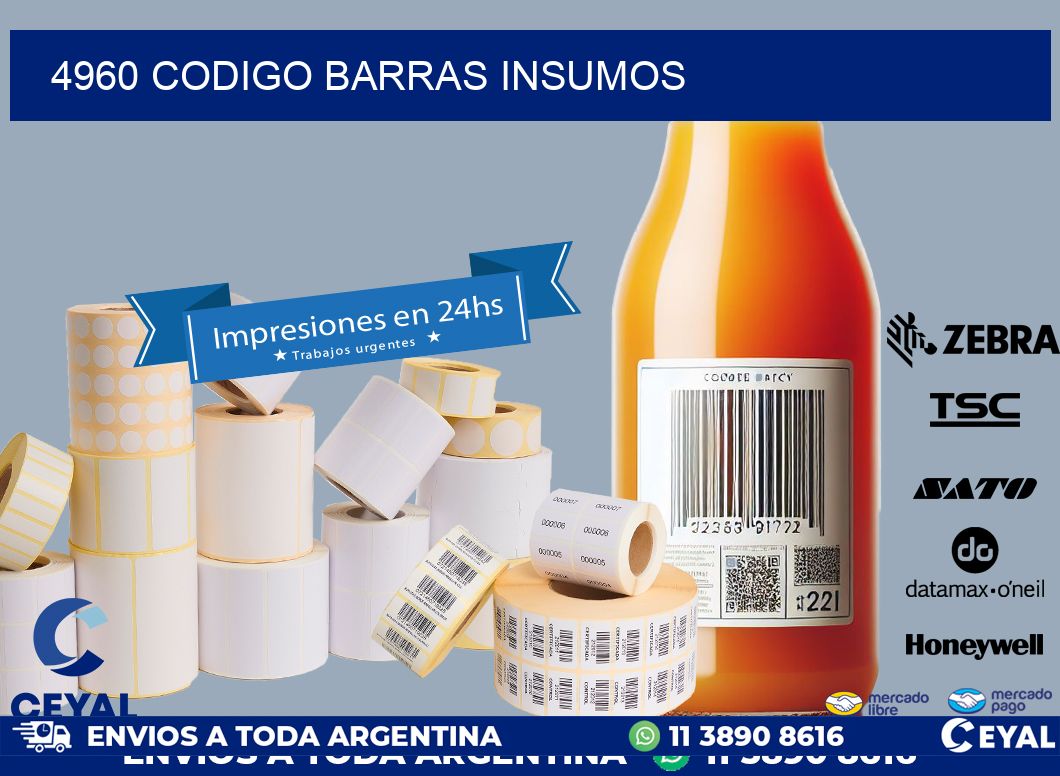 4960 CODIGO BARRAS INSUMOS