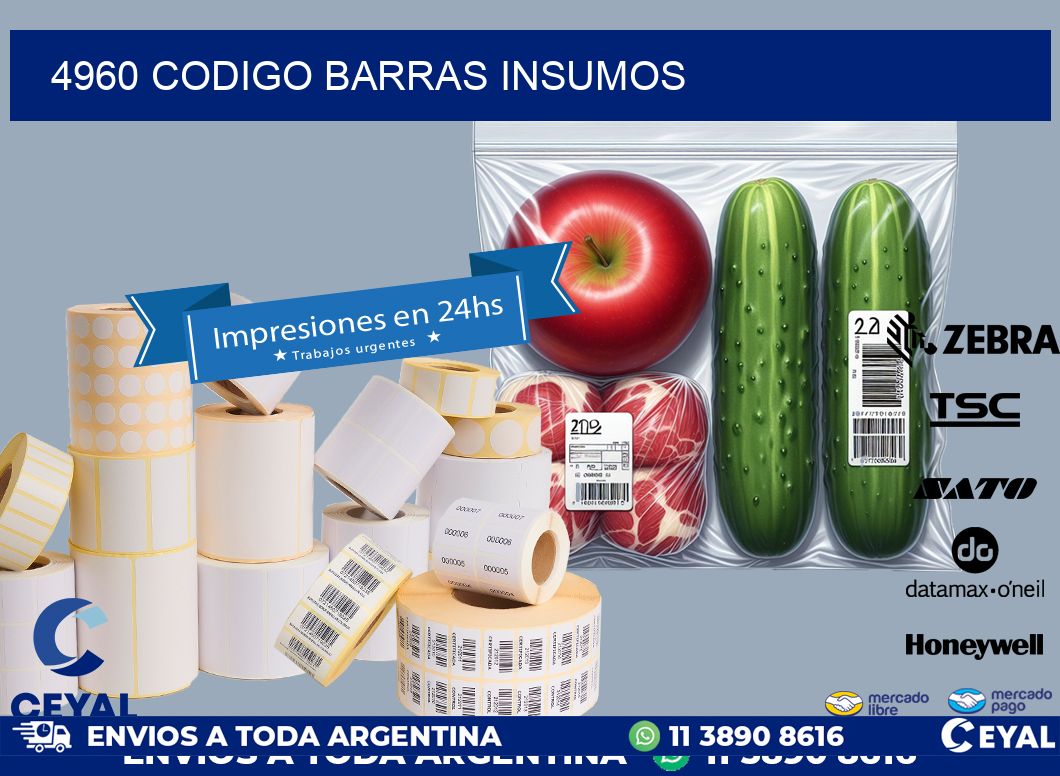 4960 CODIGO BARRAS INSUMOS