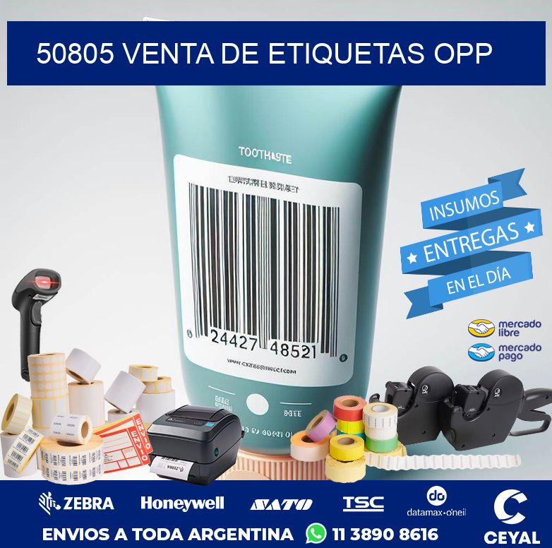 50805 VENTA DE ETIQUETAS OPP