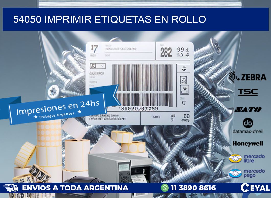 54050 imprimir etiquetas en rollo
