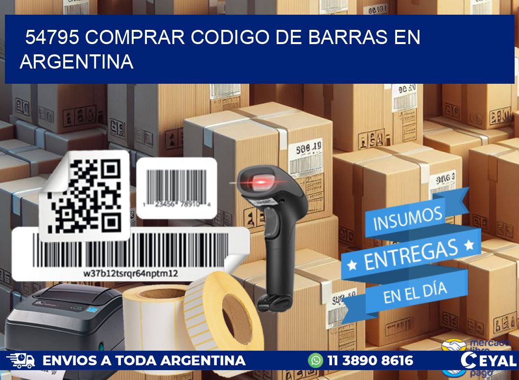 54795 Comprar Codigo de Barras en Argentina