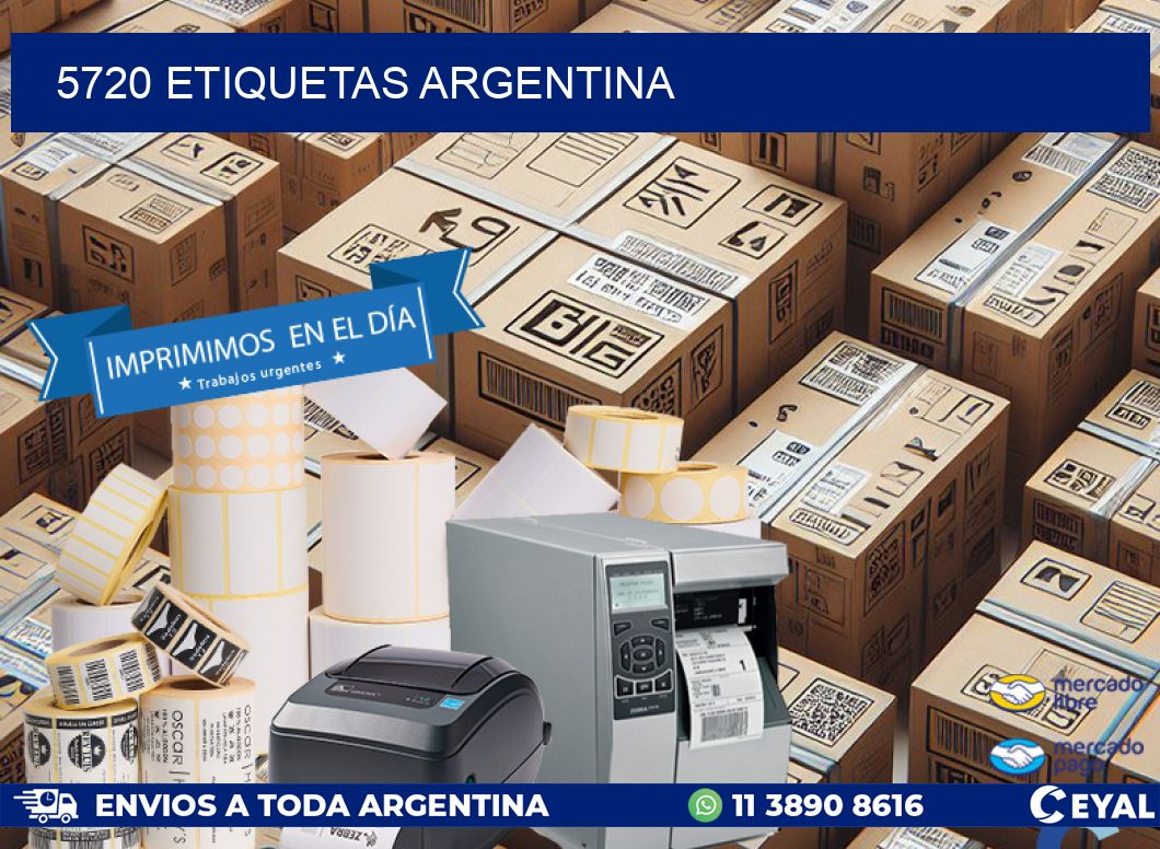 5720 ETIQUETAS ARGENTINA